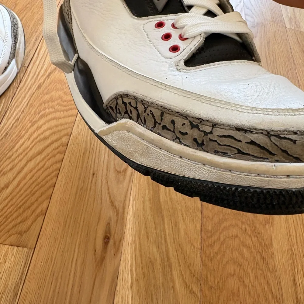 Size 10 - Air Jordan 3 Retro Infrared 23 2014 - Amateur Restoration Customized